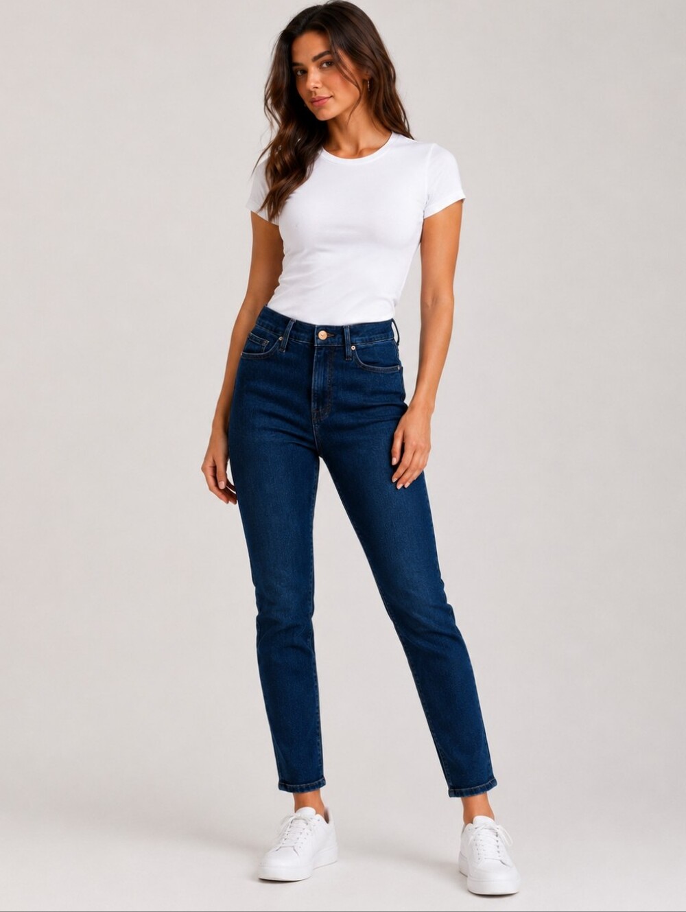 FRAME Ali High Rise Cigarette Jeans Women’s Size 26 Dark Wash